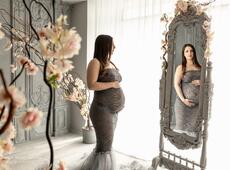 Бременна фотосесия 